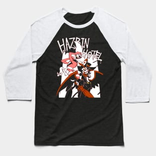 Angel Dust and Husk Loser Hazbin Hotel Baseball T-Shirt